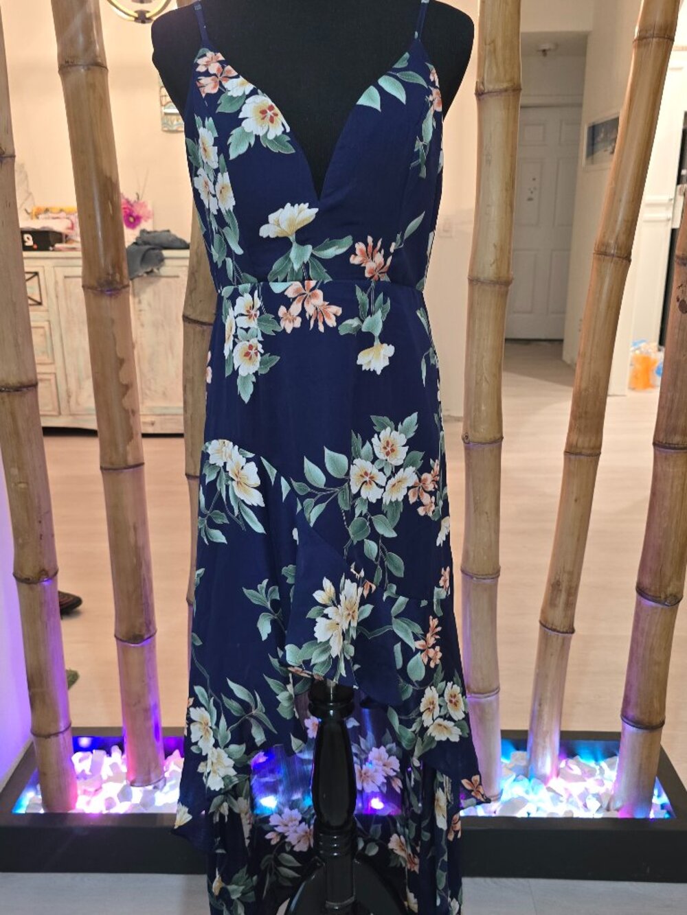 Selfie Leslie Floral High-Low Dress